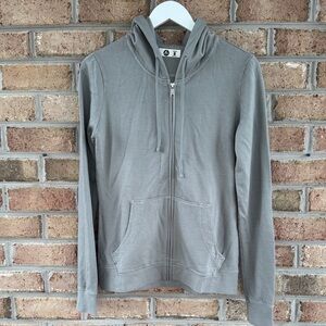 American Giant grey supima cotton and modal hoodie, NWOT, size S
